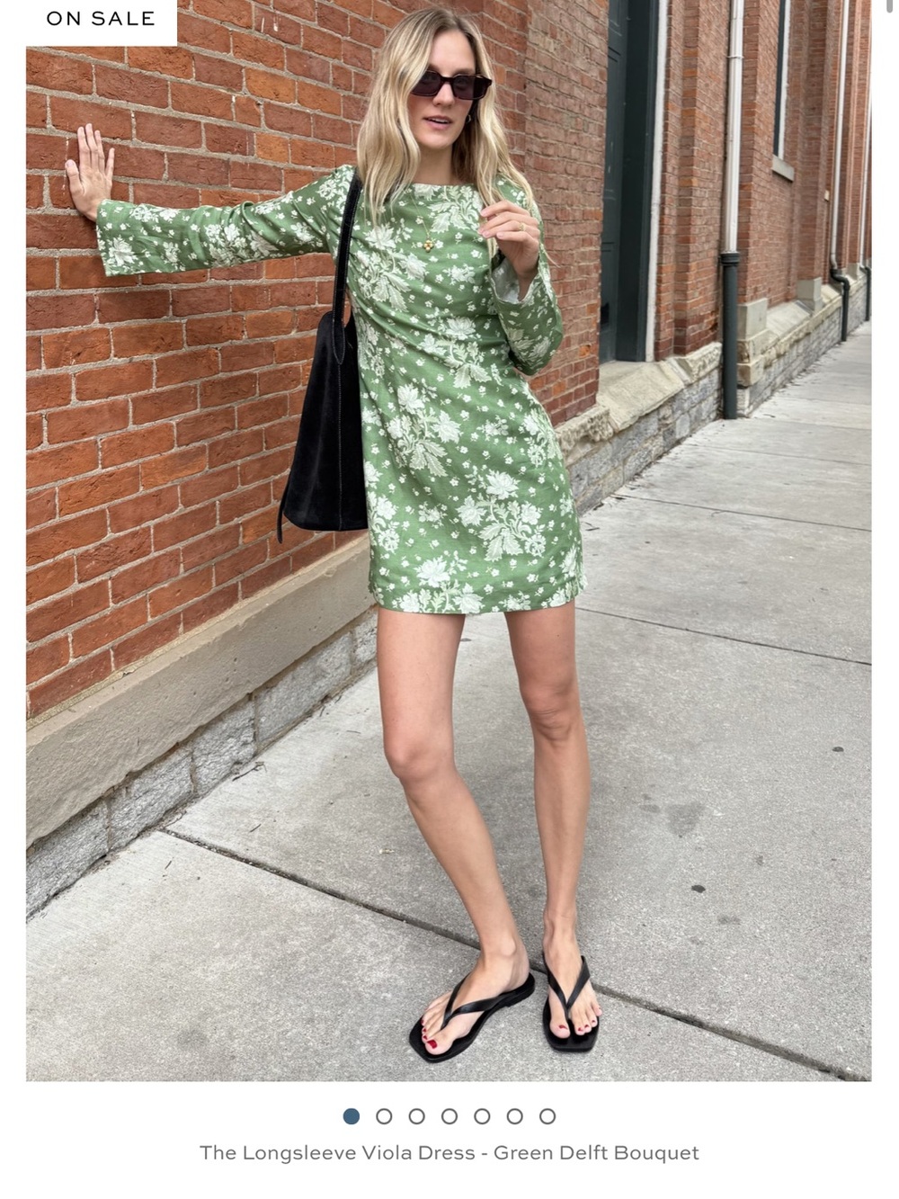 Hill House Longsleeve Viola Dress NWT